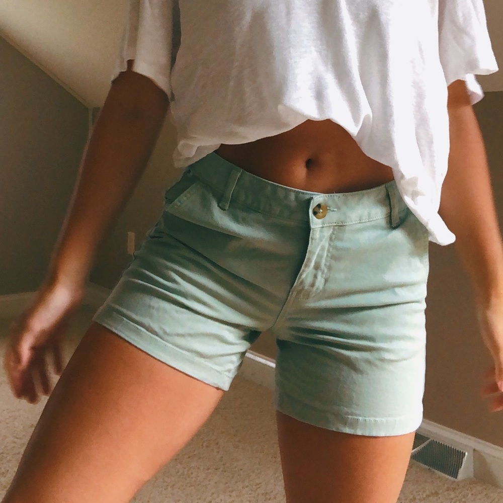 A.n.a Mint Green shorts